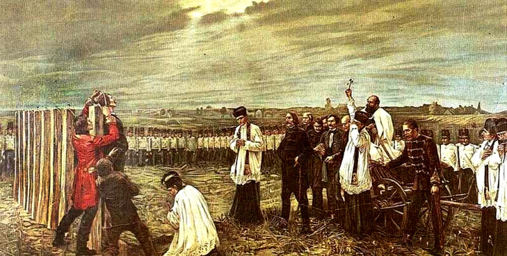 13 Martyrs of Arad by János Thorma