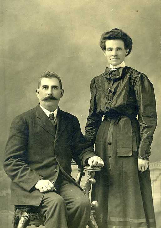 Portrait of Joseph Henry Davis Jr. & Delilah Grace Berlinguet