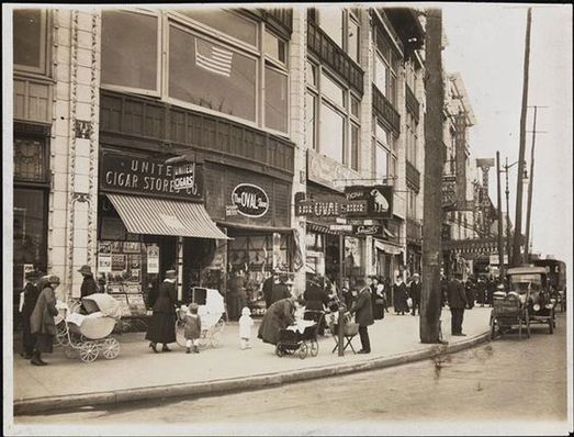 Southern Boulevard and 163 Street in the Bronx circa 1913