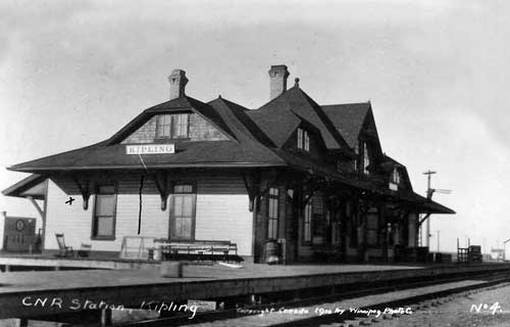 Kipling railway station 1910