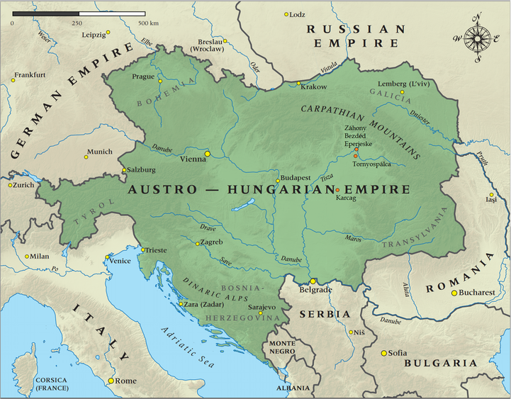 Bezded, Eperjeske, Zahony, and Karcag in Austro-Hungarian Empire
