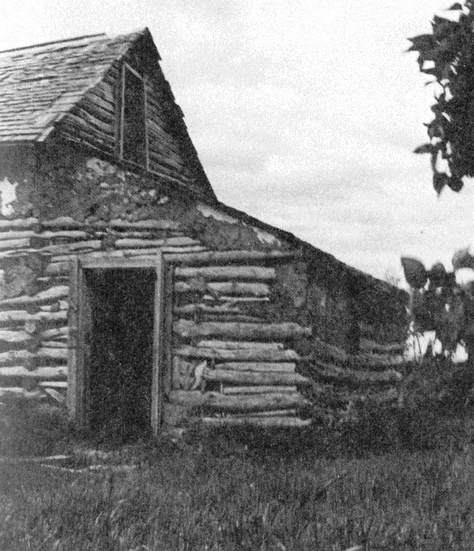 Picture of Gabor Marton's Log House Built 1904