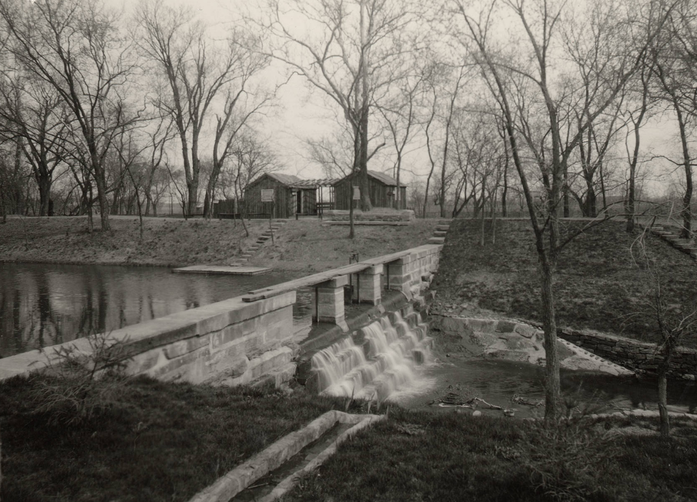 Ohio and Erie Canal Near Circleville 1935